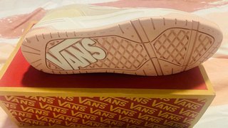 Zapatillas Vans Nuevas Beige y Rosa