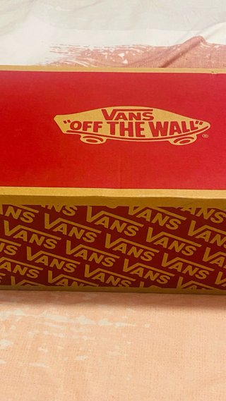 Zapatillas Vans Nuevas Beige y Rosa