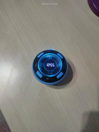 Altoparlante Bluetooth Impermeabile Nero/Blu