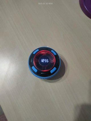 Altoparlante Bluetooth Impermeabile Nero/Blu