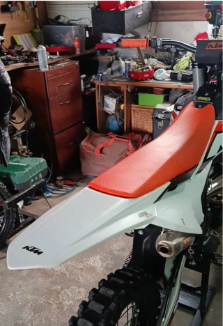 KTM SX 125 Inyección 2024 86 h nuca circuito