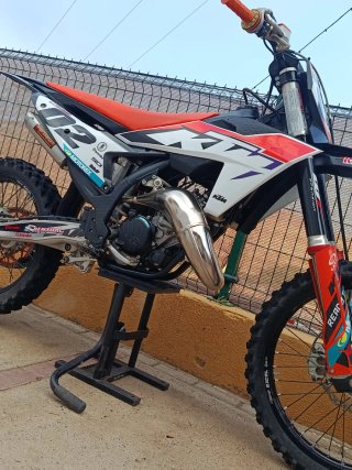 KTM SX 125 Inyección 2024 86 h nuca circuito