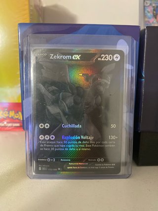 Carta Pokémon Zekrom EX 172