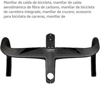Manillar carbono bicicleta carretera
