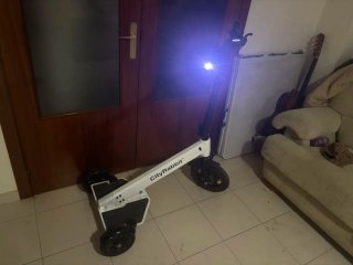 Patinete eléctrico CityRabbit blanco