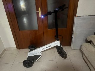 Patinete eléctrico CityRabbit blanco