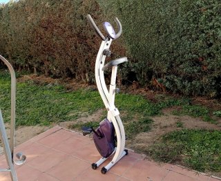 Bicicleta Estática Plegable