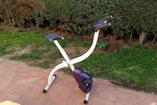 Bicicleta Estática Plegable