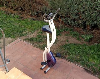Bicicleta Estática Plegable