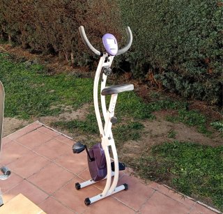 Bicicleta Estática Plegable