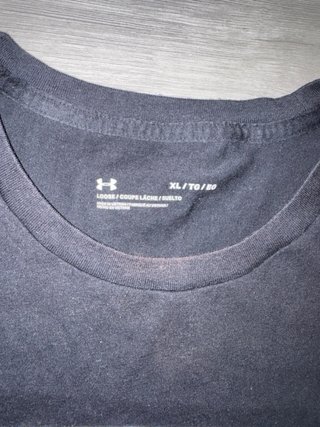 Camiseta Under Armour Talla M Negra Camuflaje