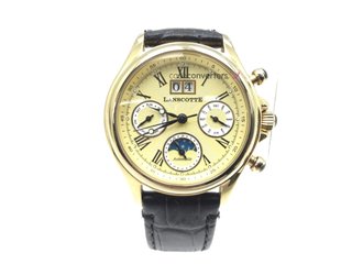reloj pulsera caballero lanscotte 5414