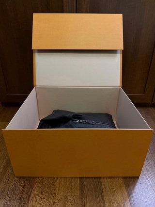Louis Vuitton Brown Heavy Leather Bomber Jacket