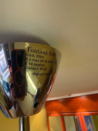 Lampada Fontana Arte Lenticchiona 70cm