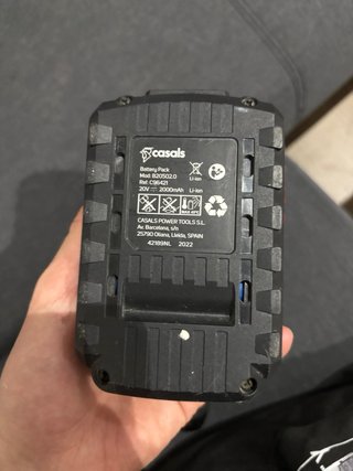 Taladro Casals 20V