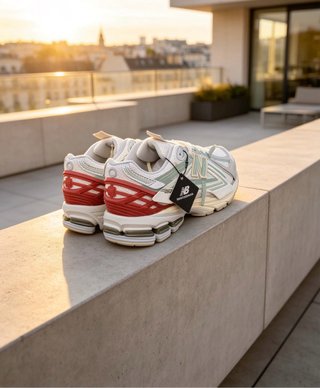 Zapatillas New Balance Verde y Blanco