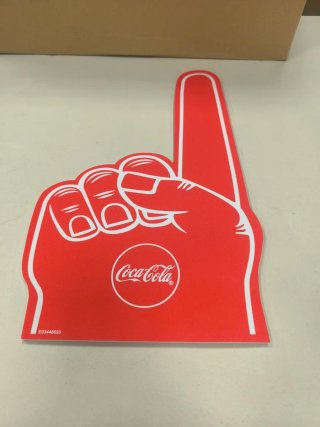 Pack 2 Manoplas Coca-Cola Fútbol Roja