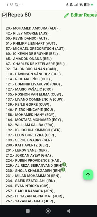 Cambio cromos Panini Adrenalyn XL Mundial 2026