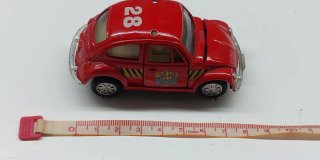 Coche Juguete VW Beetle Rojo 28