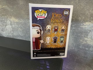 Elrond #635 firmado Hugo Weaving – Hot Topic