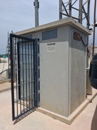 Caseta de hormigón prefabricada