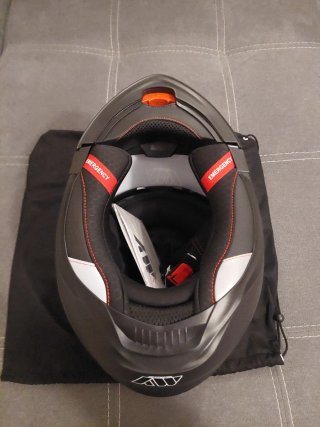 Capacete Modular MY 935 Titânio Mate Tam. M