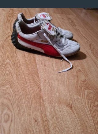 Zapatillas Puma Unisex Blancas, Rojas y azul