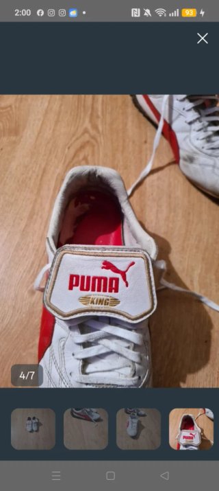 Zapatillas Puma Unisex Blancas, Rojas y azul