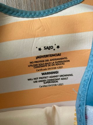 Chaleco flotador Saro 19-30kg