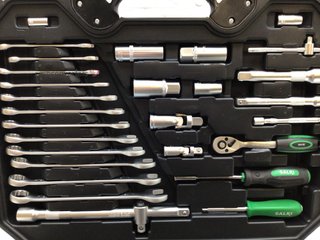 kit herramientas variadas salki maletin de herramientas