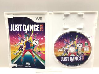 just dance 2018 wii