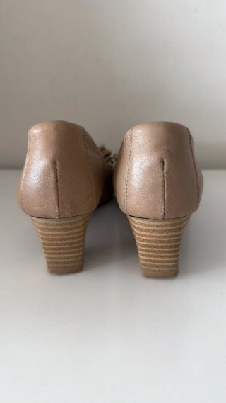 Zapatos María Jaén flor