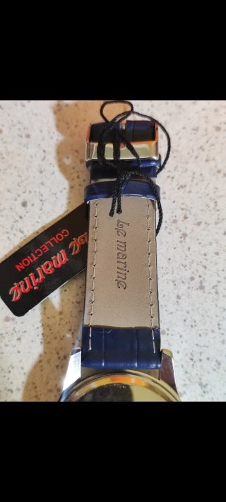 Orologio Le Marine Blu e Bianco
