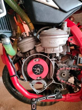 Beta RRT Supermotard Roja y Blanca