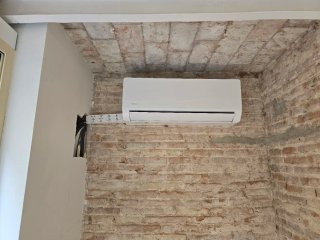 Instalación de aire acondicionado