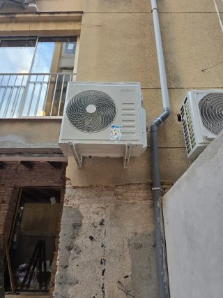 Instalación de aire acondicionado