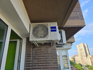 Instalación de aire acondicionado