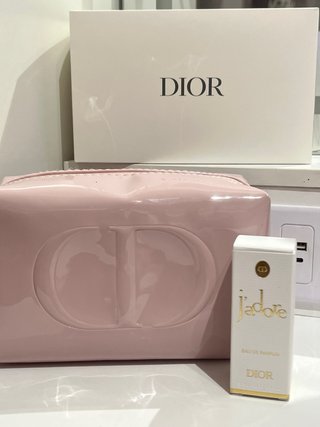 Neceser Dior Beauty + Mini Perfume 5ml Rosa