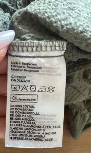 Tuta jumpsuit bambina H&M tg 5/6 anni
