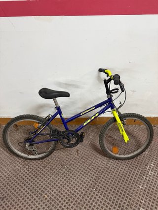 Bicicleta infantil California azul