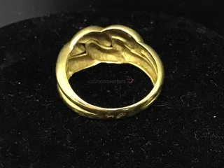 anillo oro 18k
