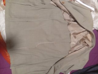 Chaqueta americana Cortefiel beige Talla M