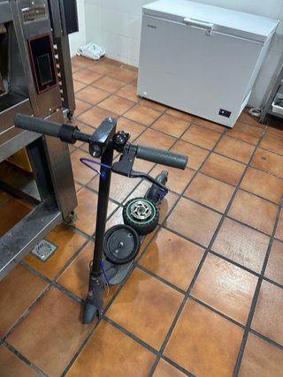 Patinete Eléctrico Plegable cambiar una ruida