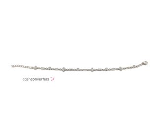 pulsera plata 925mm con piedra con circonita