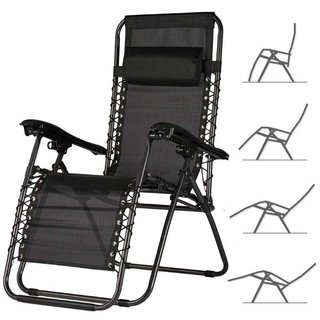 Sedia da Giardino Poltrona Relax Pieghevole Gravita Zero