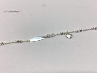 pulsera plata 925mm con piedra con circonita