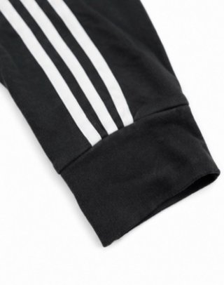 Sudadera Adidas 3 Stripes Negra Talla XL