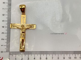 crucifijo oro 18k