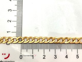 cadena oro 18k 25cm