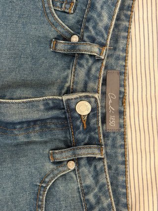 Pantalones cortos vaqueros azules